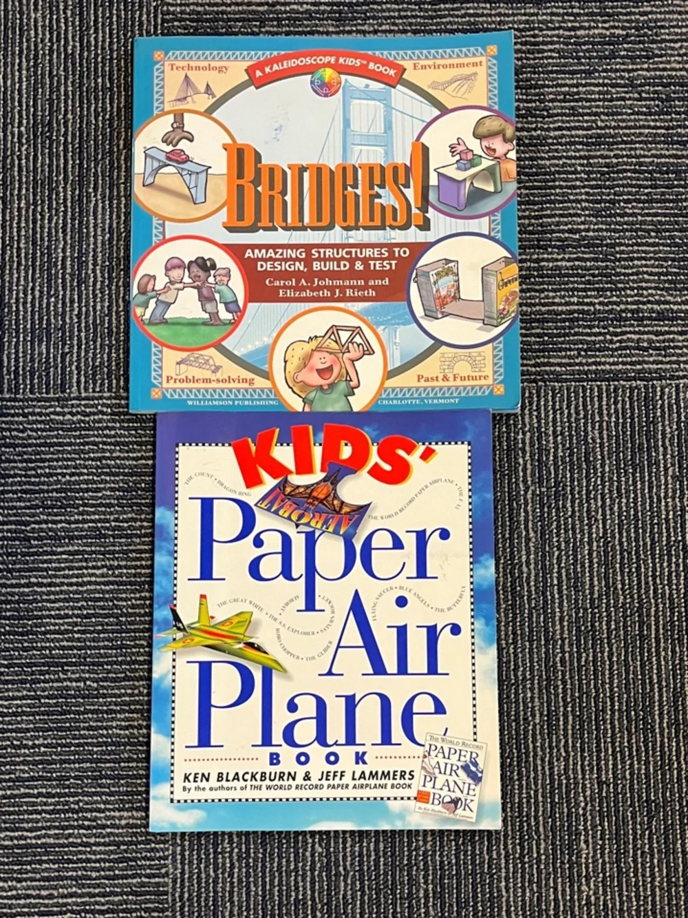 Kids Activity Book – Blue & Orange